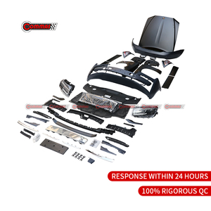 2010-2019 Old to New 4nd Generation PP+iron Body Kit for Rolls Royce Ghost Front Bumper Assembly Side Skirts Fender Engine Hood - Product Image 6