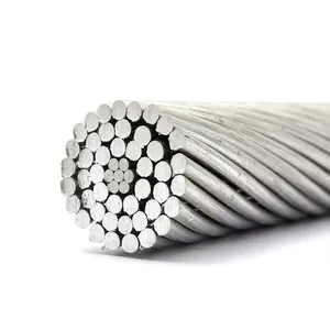 ACSR LV high quality bare aluminum stranded Aluminum conductor steel reinforce wire exported to Africa