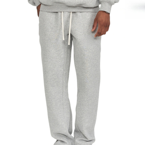AL1688 HHJ <span class=keywords><strong>Pantaloni</strong></span> da <span class=keywords><strong>Tuta</strong></span> in Cotone Felpato 350gsm, Logo Personalizzato, <span class=keywords><strong>Pantaloni</strong></span> da <span class=keywords><strong>Tuta</strong></span> Oversize e Larghi per Uomo - Product Image 6