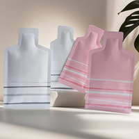 Échantillon de présentation d'emballage en sachet thermoformé, imprimé en gravure, étanche, de taille personnalisée, pour shampoing, crème, lotion