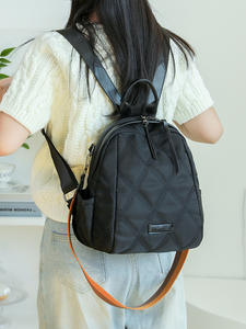 Sac à dos pour femmes très vendu, style coréen, imperméable, multifonctionnel, en tissu Oxford léger - Product Image 3