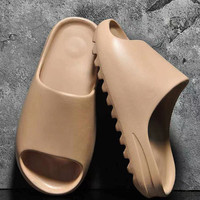 Groothandel Unisex Heren Dames Slides Slip Op Platte Indoor Strand Dames Yeezy Slippers Yeezy Slides