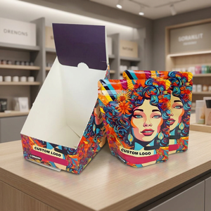 Caja de Exhibición Personalizada Impresa para Mostrador, Empaque Minorista de Cartón para Bolsas de Mylar, Snacks, Dulces, Chocolate, Alimentos, OEM, MOQ Bajo - Product Image 4