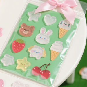 Pegatinas personalizadas en 3D con relieve, estilo caricatura, venta al por mayor, MOQ bajo, OEM, para papelería infantil - Product Image 3