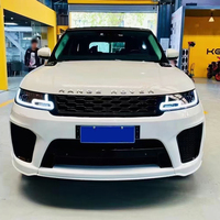 Kit de Carrocería para Modificación de Automóviles 2014-2017, Actualización 2022 SVR, Guardabarros Delantero, Luz Antiniebla, Luz Trasera, Kit de Carrocería con Pernos para Sport