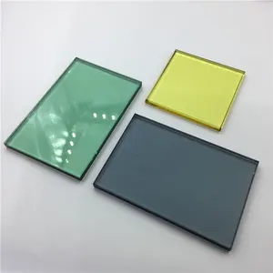 Wholesale 4mm 5mm 6mm 8mm color bronze grey blue green tinted float glass price