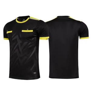 Chuyên Nghiệp Bóng Đá & Bóng Rổ Phù Hợp Với Đào Tạo Jersey Tùy Chỉnh Ngắn Tay Trọng Tài Phù Hợp Với Với Thăng Hoa Kỹ Thuật Logo Tính Năng - Product Image 3