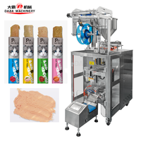 Machine d'emballage automatique de sachets stick de 10 ml, 20 ml, 50 ml pour sauces liquides et aliments humides pour animaux de compagnie, tels que les bâtonnets crémeux pour chats