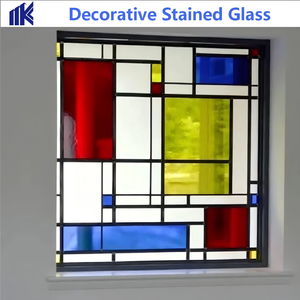 Plaques de vitrail sur mesure pour fenêtres, portes, panneaux d'art, vitraux de <span class=keywords><strong>cathédrale</strong></span>, <span class=keywords><strong>verre</strong></span> coloré, biseautures, vente en gros - Product Image 6