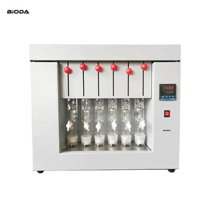 Testeur de graisse brute d'alimentation en huile alimentaire de grain automatique numérique extracteur de soxhlet analyseur de graisse d'extraction de soxhlet - Product Image 2