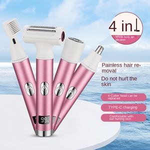 Rasoir électrique numérique pour femmes avec épilateur multifonctionnel à port TYPE-C et pince à <span class=keywords><strong>sourcils</strong></span> privée pour usage domestique - Product Image 2