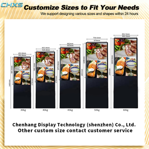 CHXS Comercial 43 Pulgadas Portátil LCD Digital Signage Pantalla Animation Enabled Retail Store Wayfinding Publicidad Kiosco - Product Image 3