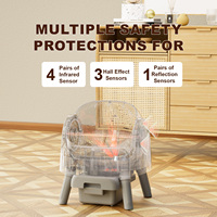 AS11 AutoScooper11 Bac à litière intelligent à ouverture supérieure, silencieux, autonettoyant et anti-odeurs, en stock et compatible OEM