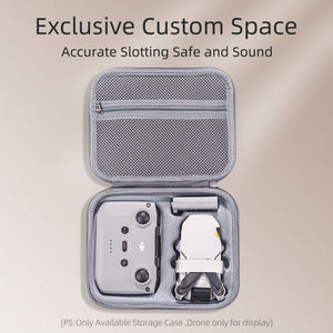 Aufbewahrungstasche Koffer für DJI Mini 2 SE/DJI Mini 2 Drohnen-Controller Stoßfester Kunststoffkoffer - Product Image 3