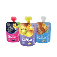 Sacs en plastique personnalisés à bec verseur pour savon liquide, lessive en poudre et liquide, rechargeables et réutilisables