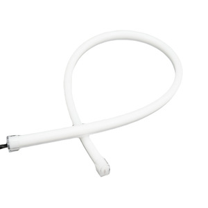 Luz diurna LED de 12V, tira flexible de 60cm con señal de giro secuencial, doble color blanco y amarillo, ojos de ángel para coche - Product Image 1