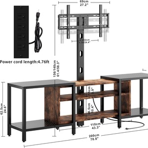 Factory <b>wholesale</b> <b>TV</b> cabinet, can hold <b>TV</b> stand, modern minimalist living room floor cabinet, side cabinet, multi-functional - Product Image 5