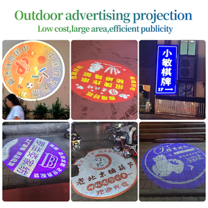 Đèn chiếu quảng cáo ngoài trời 100W, logo hoa văn đầu cửa, logo mặt đất thoát nước, máy chiếu quảng cáo tùy chỉnh - Product Image 3