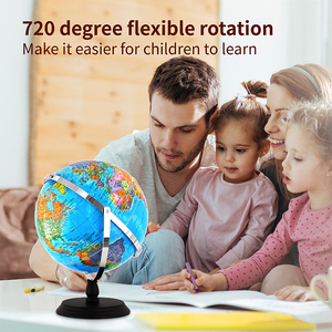Globo Terrestre Illuminato <span class=keywords><strong>per</strong></span> <span class=keywords><strong>Adulti</strong></span> 720 ° /360 °   Globo Terrestre Luminoso Rotante Riscrivibile con Supporto, Mappa del Mondo <span class=keywords><strong>per</strong></span> Apprendimento Interattivo - Product Image 5