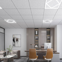 Plafonnier LED 600*600 Intégré encastré Cuisine Grille Lumière
