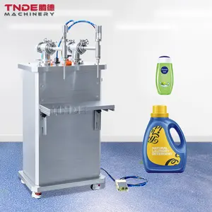 Nouveaux produits innovants Machine de remplissage de bouteilles compte-gouttes de liquide vertical pneumatique de 10ml Machine de remplissage de shampooing et de douche