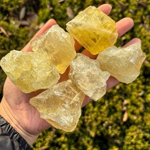 Cuarzo Citrino Natural al por Mayor, Piedra Semipreciosa en Bruto para Feng Shui, Wicca, Reiki, Sanación, Cristal Amarillo Crudo para Joyería - Product Image 5