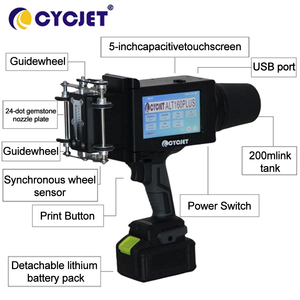 Cho cycjet alt160plus <span class=keywords><strong>DOD</strong></span> nhân vật lớn màn hình máy in bề mặt mã hóa hệ thống cho thùng carton và túi bầu máy in ống - Product Image 3