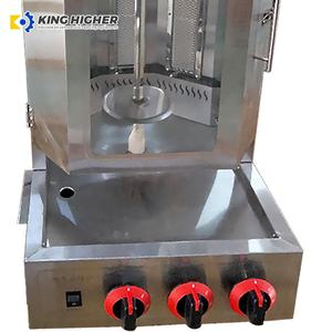 Máquina comercial de shawarma de gas con 3 quemadores, sistema automático de Doner <span class=keywords><strong>Kebab</strong></span> vertical de acero inoxidable para uso en restaurantes - Product Image 6