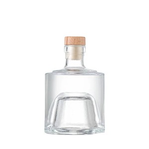 Bán buôn sáng tạo mới xếp chồng lên nhau rượu trái cây đồ uống lõm dưới chai thủy tinh - Product Image 1