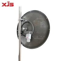 XJS Antenne Point à Point Extérieure Wi-Fi Internet Satellite 50 km Parabolique Longue Portée