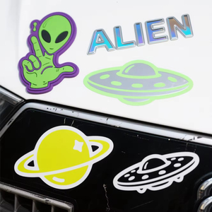 Vinilo Adhesivo Holográfico para Automóvil con Recubrimiento UV, Adhesivo Permanente Personalizado para Parachoques de Automóvil - Product Image 2