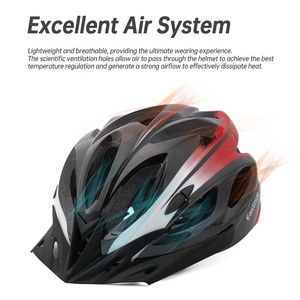 Casques de vélo de haute qualité pour adultes avec lumières LED, casques de cyclisme, casque de vélo, lunettes de vélo, casque de vélo Kaski - Product Image 2