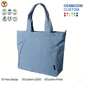 Bolso <span class=keywords><strong>de</strong></span> Mano <span class=keywords><strong>de</strong></span> Nailon con Logotipo Personalizado al por Mayor, Bolso Tote Informal para Mujer, Bolso <span class=keywords><strong>de</strong></span> Hombro Ligero para Viajes, <span class=keywords><strong>Trabajo</strong></span> y Compras - Product Image 5
