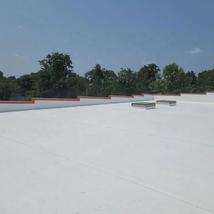 EXW <span class=keywords><strong>Prix</strong></span> Imperméabilisation de toit en béton 1.5mm 2X20m Membrane de <span class=keywords><strong>toiture</strong></span> en polaire TPO avec géotextile non tissé - Product Image 5