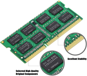 Hy nix DDR3L máy tính xách tay RAM 4GB 1600MHz REG ECC 204pin SODIMM <span class=keywords><strong>PC3</strong></span> <span class=keywords><strong>10600</strong></span> sử dụng Cổ Phiếu 1.35V/1.5V - Product Image 5