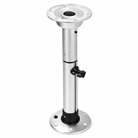 Pied de table réglable pour camping-car, en aluminium télescopique, base de table amovible pour caravane, camping-car, bateau