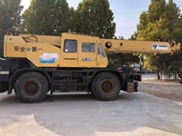 Grúa Todoterreno Usada Tadano RT 25T Modelo 1998 con Motor Mitsubishi, Caja de Cambios, Bomba y Rodamientos, Altura de Elevación de 30 m