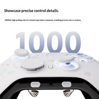 Controlador de Juego ATK Tomahawk Tri-Modo 2.4G/ Joysticks de Efecto Hall Ajustables con Frecuencia de Sondeo de 1000Hz para PC y Android