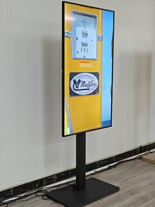VETO Wholesale 43 55 Inch 28.5mm Ultra Silm 4K UHD Signage Indoor Commercial Digital Menu <b>Board</b> Lcd Advertising Display - Product Image 2