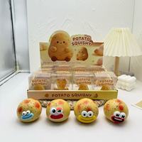 Crunch Corn Toy Fruit Crunch Squishy, langzaam opkomende fidget-stressbal voor stressverlichting Fruit Squishy Toys Crunch Fruits Squishy