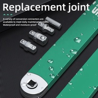 Barre d'extension pour clé à molette, jeu d'adaptateurs de douilles 1/4" 3/8" 1/2", barre d'extension robuste pour clé à molette