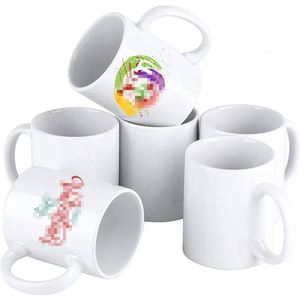 Mug en céramique blanche Ys66, vente en gros d'usine, sublimation, taille 11 oz, tasse de sublimation personnalisée de haute qualité avec logo personnalisé - Product Image 5
