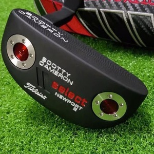 Putter Newport 2 Noir 2026, Tête Semi-Circulaire Compacte, Poignée en Caoutchouc Ambidextre, Housse de Tête Incluse, 32-35 Pouces pour Hommes et Femmes - Product Image 1