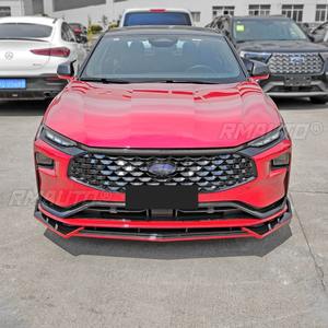 Pour Mondeo : Lèvre de pare-chocs avant aspect carbone, accessoires de protection pour Ford Mondeo ST Line 2022 - Product Image 6