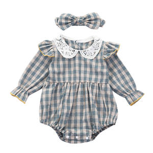 Set di Abbigliamento Estivo per <span class=keywords><strong>Neonati</strong></span> <span class=keywords><strong>Unisex</strong></span> in 100% Cotone, 2 Pezzi, Motivo Cartone Animato Antirughe per Feste di Compleanno - Product Image 1