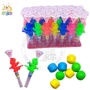 Mini juguete de silbato de bola de elefante con juguete promocional de estilo de dibujos animados de caramelo suave prensado colorido