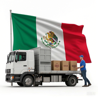 Expédition DDP de Chine à Mexivo expédition transitaire agent d'achat 1688 porte à porte écaillage mer air camion moins cher