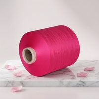 Fil mélangé en nylon 6 anti-bactérien et anti-boulochage, marque Botai, personnalisé, filé à l'anneau, recouvert d'air, pour tricot, couture et tissage