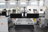 Routeur CNC industriel 1325 3 axes PLC, machine de travail du bois 4x8 pieds pour meubles, signalétique publicitaire et plastique isolant