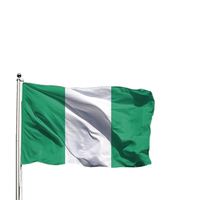 Drapeaux personnalisés en polyester de la République de Maurice, drapeaux nationaux afro-américains, fournis directement par l'usine